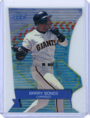 Barry Bonds 2000 Topps Stadium Club 3x3 Luminous die-cut