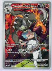 Team Rocket's Houndoom Pokémon Destined Rivals IR #191/182