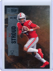 CJ Stroud 2022 Metal Universe Champions rookie card
