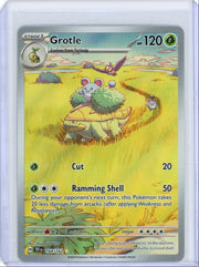 Grotle 2024 Pokemon Temporal Forces Illustration Rare #164/162