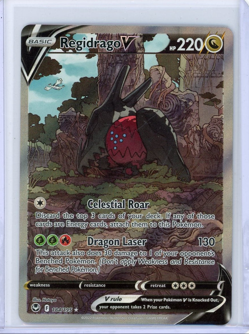 Regidrago V Pokémon Silver Tempest Alt. Full Art #184/195