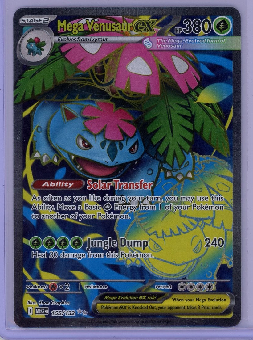 Mega Venusaur ex Pokémon Mega Evolution Full-Art #155/132