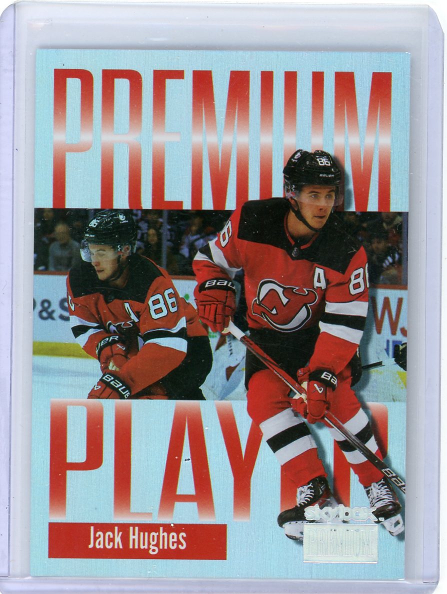 Jack Hughes 2023-24 Metal Universe Premium Player