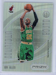 Ray Allen 2012-13 Panini Prizm Downtown Bound silver prizm