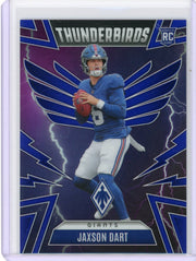 Jaxson Dart 2025 Phoenix Thunderbirds Blue #'d 024/199