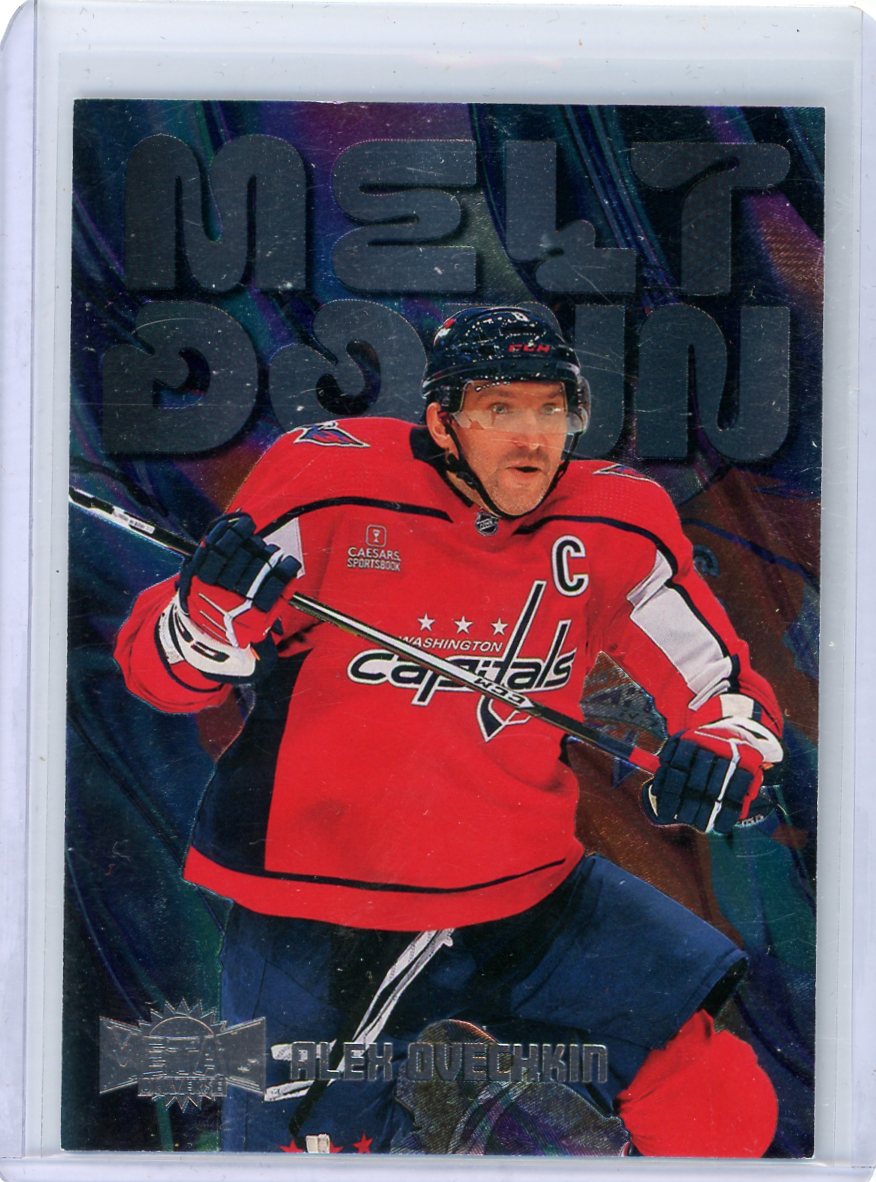 Alex Ovechkin 2023-24 Metal Universe Melt Down