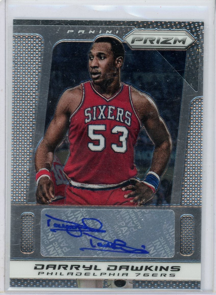 Darryl Dawkins 2013-14 Panini Prizm autograph