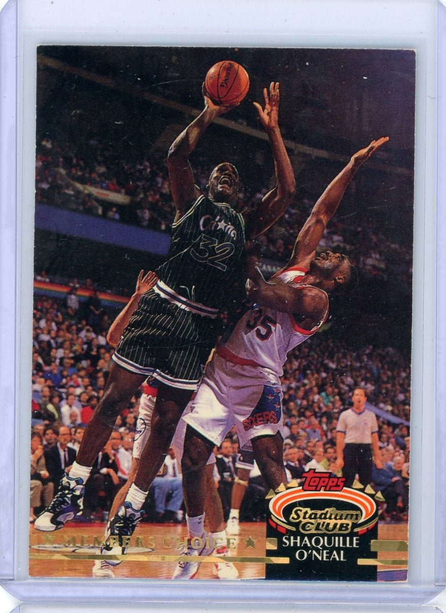Shaquille O'Neal 1993 Topps Stadium Club Members Choice