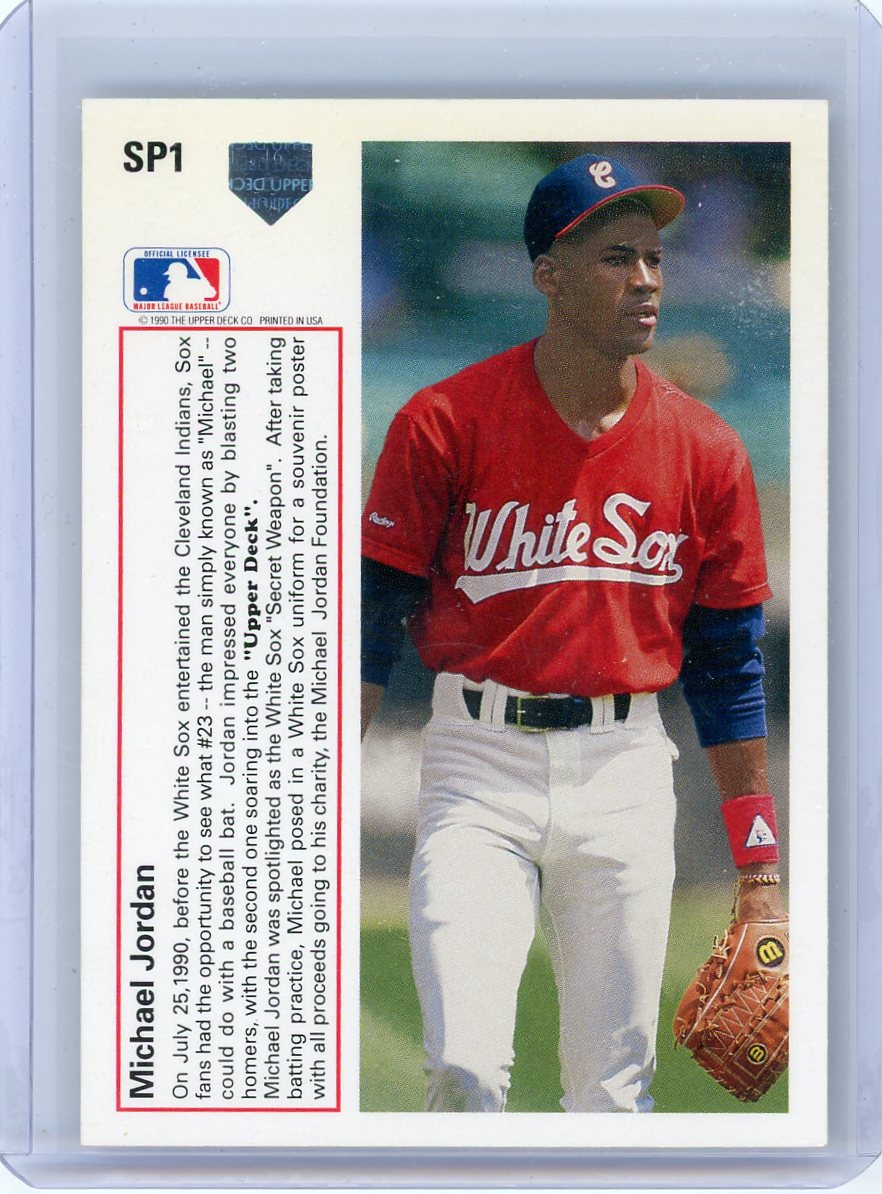 Michael Jordan 1991 Upper Deck Baseball #SP1