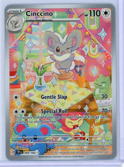 Cinccino Pokémon Temporal Forces Illustration Rare #183/162