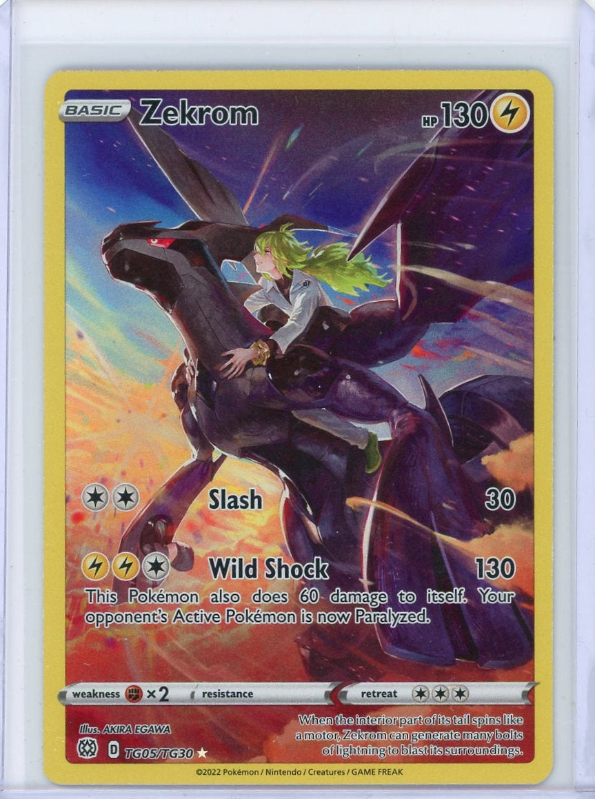 Zekrom Pokémon Brilliant Stars Trainer Gallery #TG05/TG30