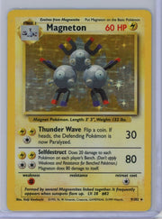 Magneton Pokémon Base Set Holo #9/102 HP/DMG