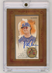 Pete Alonso 2023 Topps Allen & Ginter Framed Mini Autograph Auto