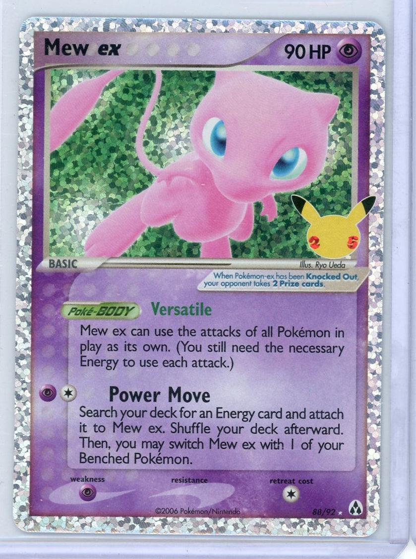 Mew ex Pokémon Celebrations Classic Collection (25th) #88/92