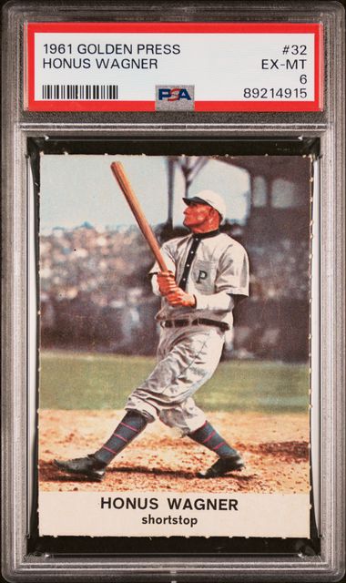 Honus Wagner 1961 Golden Press 