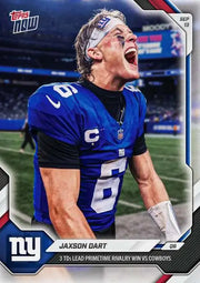 Jaxson Dart 2026 Topps Now NFL #16