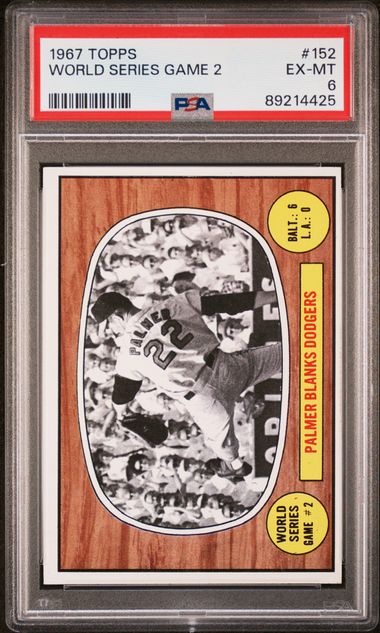 World Series Game 2 1967 Topps 