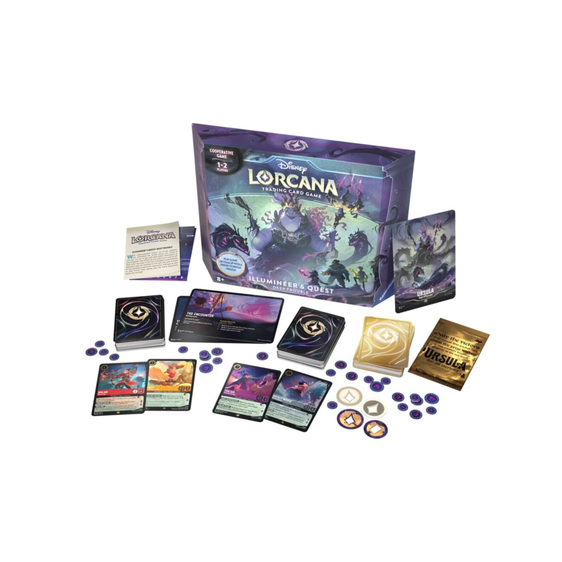 Disney Lorcana Ursula's Return: Deep Trouble Lumineers Quest Box