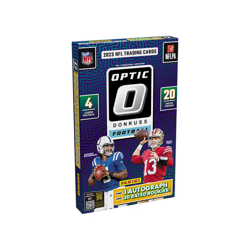 2023 Panini Donruss Optic Football Hobby 12 Box Case