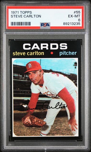 Steve Carlton 1971 Topps 