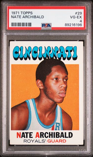 Nate Archibald 1971 Topps 