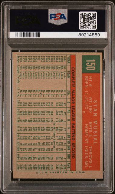 Stan Musial 1959 Topps 