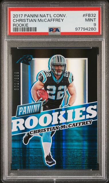 Christian McCaffrey 2014 2017 Panini National Convention Rookies 