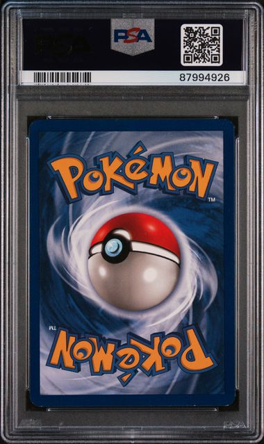 Ninetales 1999 Pokemon Base Set rare holo #12/102 PSA 8