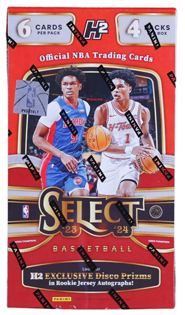 2023-24 Panini Select Basketball Hobby Hybrid H2 20 Box Case