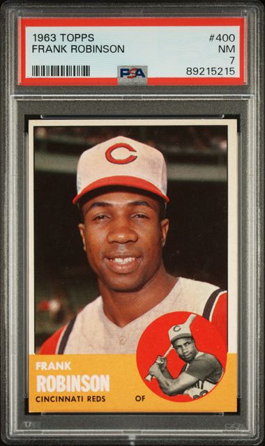 Frank Robinson 1963 Topps #400 PSA 7