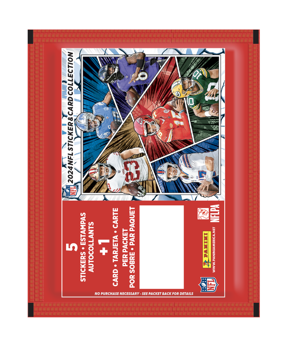 2024 Panini Football Sticker Pack