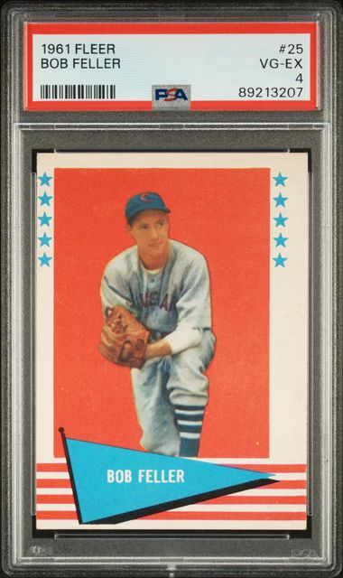 Bob Feller 1961 Fleer 