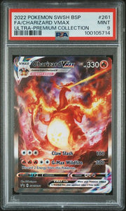 Charizard Vmax Pokémon Sword & Shield Black Star Promo #SWSH261 PSA 9