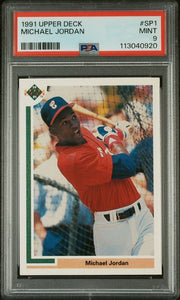 Michael Jordan 1991 Upper Deck #SP1 PSA 9