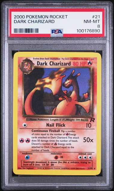 Dark Charizard 2000 Pokemon Rocket Non Holo 