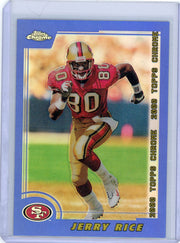 Jerry Rice 2000 Topps Chrome Refractor