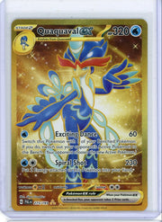 Quaquaval ex 2023 Pokemon Paldean Fates ultra rare #273/193