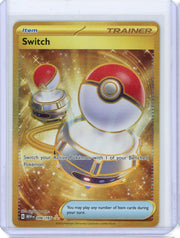 Switch 2023 Pokemon 151 lucky gold holo #206/165