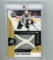 Alex Ovechkin 2017-18 SP Game Used 2017 NHL All-Star Material Net Cord #'d 27/35