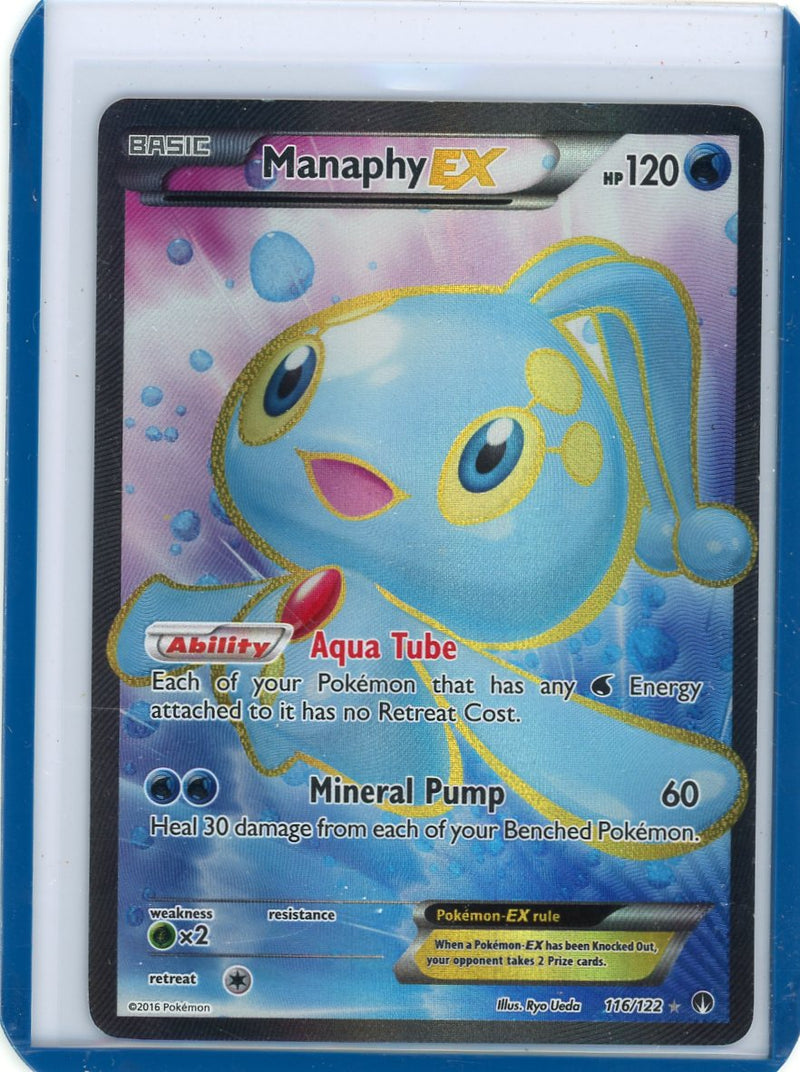 Manaphy EX Pokémon BREAKpoint Full Art 