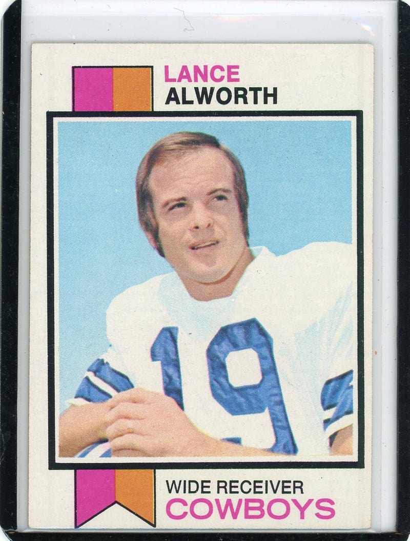 Lance Alworth 1973 Topps 