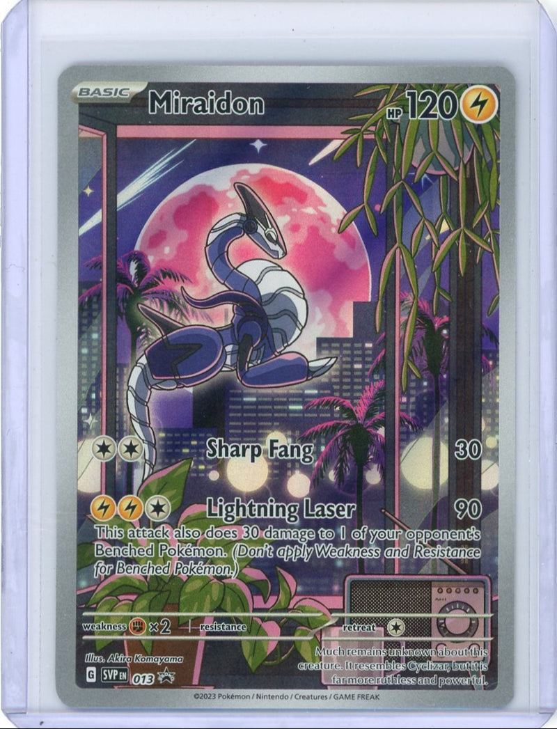 Miraidon Pokémon Scarlet & Violet Black Star Promo