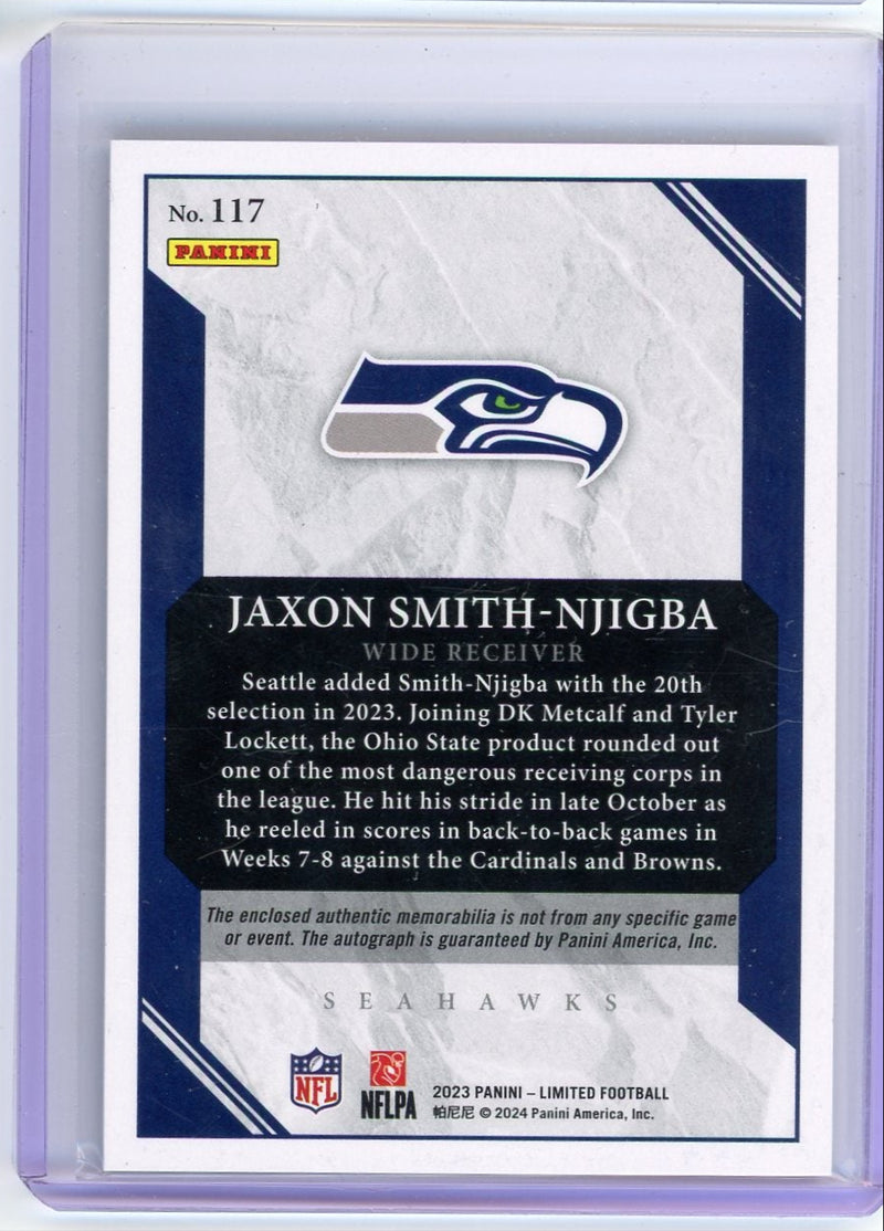 Jaxon Smith-Njigba 2023 Illusions RPA 