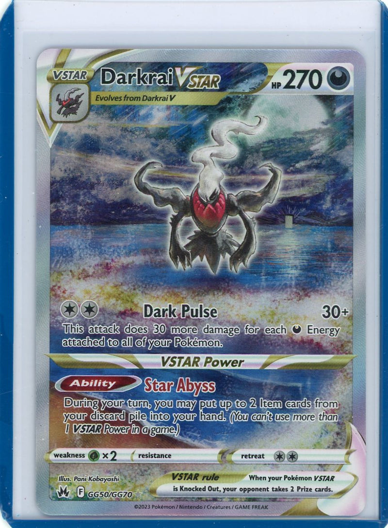 Darkrai Vstar Pokémon Crown Zenith Galarian Gallery 