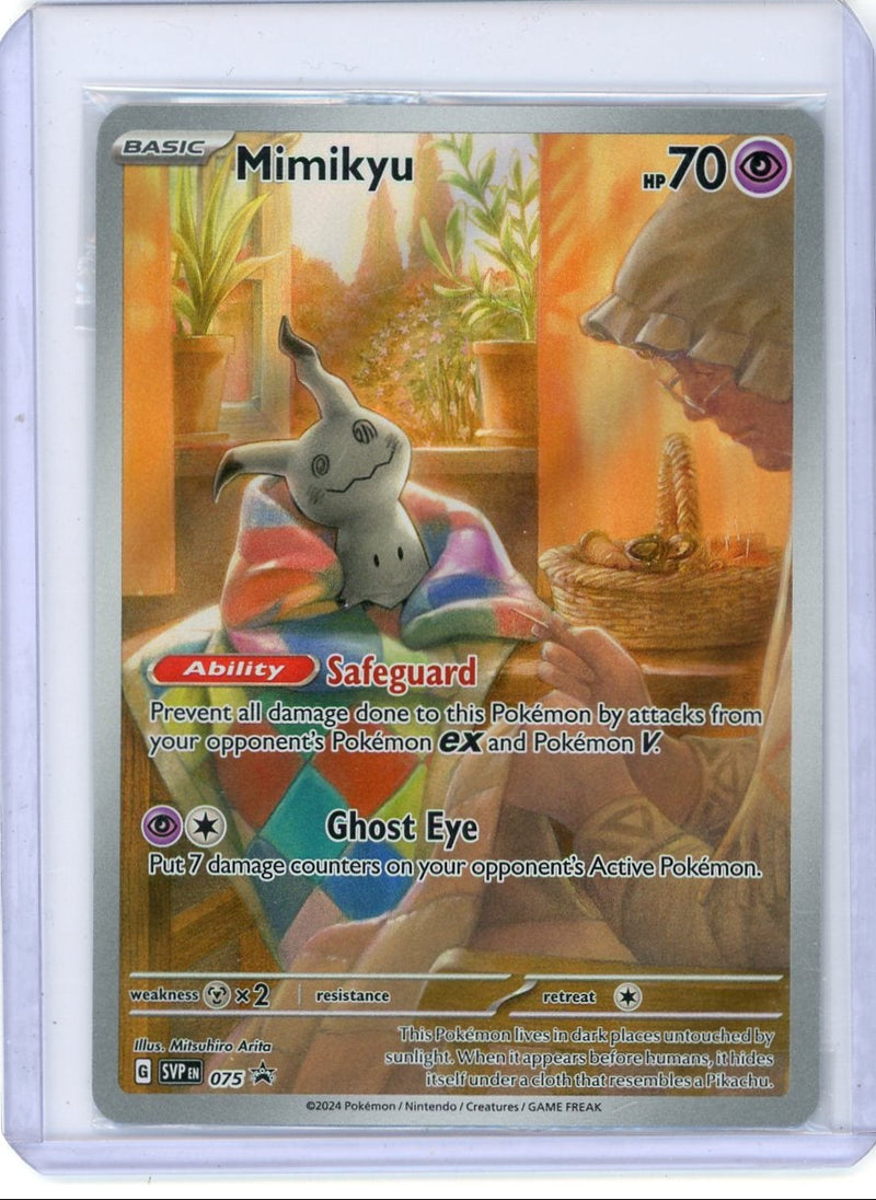 Mimikyu Pokémon Scarlet & Violet Black Star Promo 