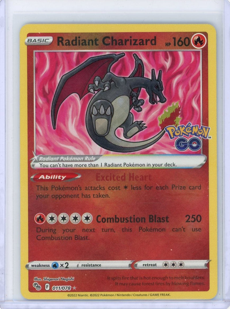Radiant Charizard Pokémon GO 