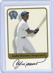 Andre Dawson 2001 Fleer Greats of the Game autograph