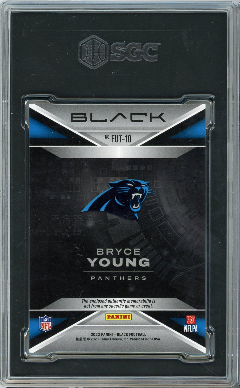 Bryce Young 2023 Panini Black Futuristic Material 