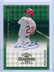 Will Clark 1998 Donruss Signature Series autograph green #'d 0815/1000