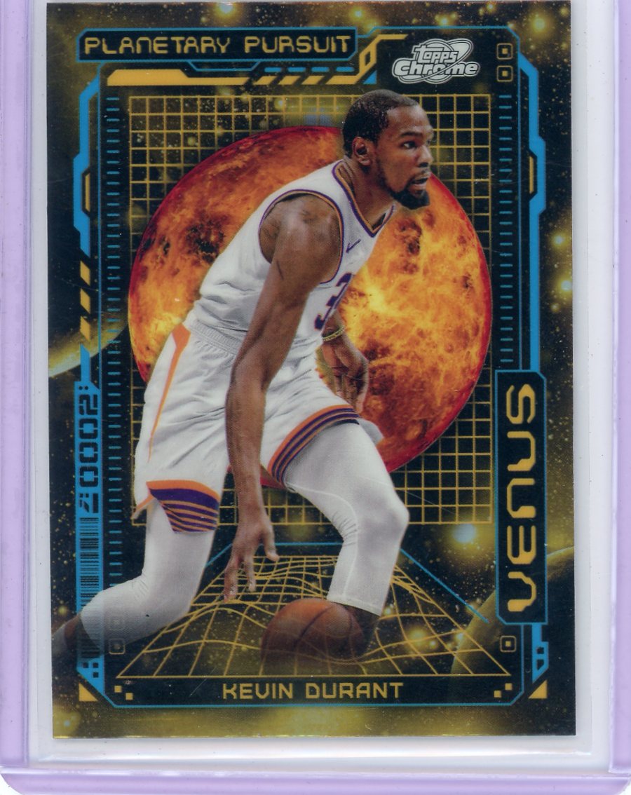 Kevin Durant 2023-24 Cosmic Chrome Planetary Pursuit Venus